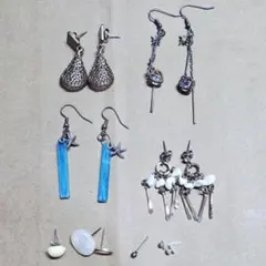 4点+1セット ピアス フックピアス キャッチピアス まとめ売り