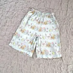 キッズ　リラコ　ユニクロ　ショートパンツ　女の子　すみっこぐらし　110