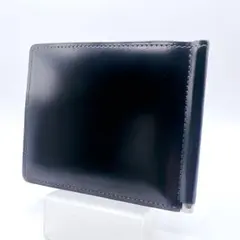 未使用 ハマノ☆メンズ2つ折りホックウォレット 折財布 マスターカーフ