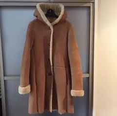 最終値下げ IENA SLOBE リアルムートンコートのサムネイル