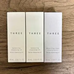 THREE バランシング クレンジングオイル 28mL x 3のサムネイル