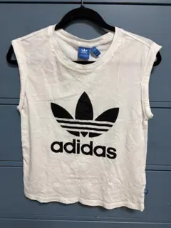 adidas Originals トレフォイル タンクトップ 白 Mのサムネイル