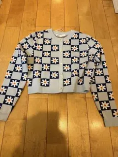 花柄 カーディガン