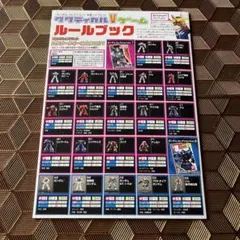 ガンダムコレクション タクティカルVゲーム ルールブック