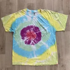 タイダイ柄 コットンTシャツ