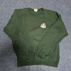 Hanes ダークグリーン スウェット