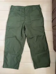 UNIQLO ユニクロ ユーティリティパンツ ベイカーパンツ オリーブ L