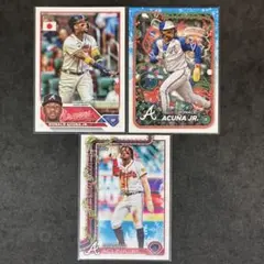 topps ブレーブス RONALD ACUNA JR. 3枚セット