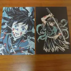 鬼滅の刃 時透無一郎 全集中展 幕間画ポストカード セット