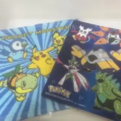 ポケットモンスター ハンドタオル　下敷き　景品セット