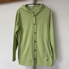 【超美品】CROCODILE パーカー ライトグリーン Mサイズのサムネイル