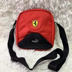 PUMA Ferrari フェラーリ 公式 ショルダーバッグ レッドのサムネイル