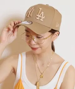NEW ERA9FORTY DOUBLE LOGO キャップ スペシャルオーダーのサムネイル