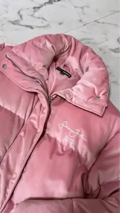 hiphop激レアSean John ショーンジョンピンク ベルベット風 ダウン