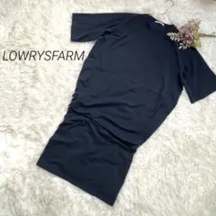 ア*ィ様 ローリーズファーム ワンピース ストレッチ素材 半袖 楽ちん【F】ホー