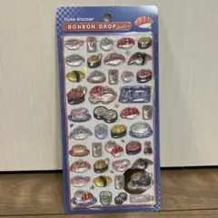 ボンボンドロップシール 寿司 和柄