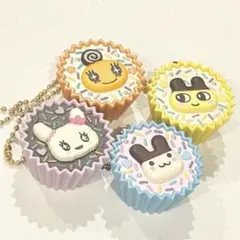 たまごっち平成女児チョコ手作りおやつチャームまめっち めめっちラブリっちみみっち