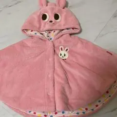 mikihouse ポンチョウサギ　70〜90