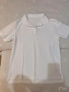 ポロシャツ 臨地実習 紺 ホワイト 襟 2枚セット ユニクロ 医療 GU