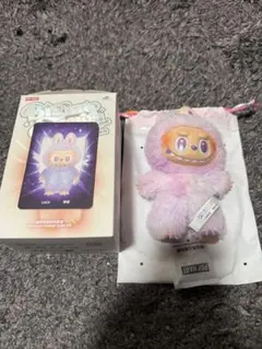 ラブブ LUCK(紫) POPMARTオンライン購入品