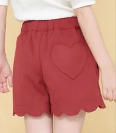 ブランシェス【マシュマロ】裾スカラップショートパンツ
