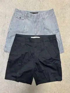 oldjoeオールドジョーFRONT TUCK ARMY SHORTS2枚セット - メルカリ
