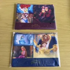 第一生命　ディズニープリンセス ポーチ 2枚セット