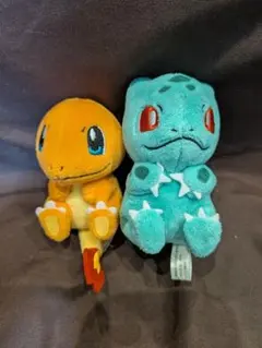 ポケモンセンター限定 プチぬいぐるみ フシギダネ ゼニガメ ヒトカゲ