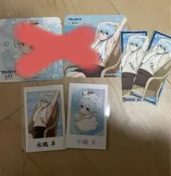 氷織羊 ブルーロック 極楽湯 和紙風ステッカーポラショットコレクション