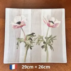 【レア美品】フランス製　ジアン★アネモネ★スクエアプレート 2026年最新】ジアン gien 食器の人気アイテム - メルカリ