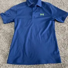 UNDER ARMOUR ネイビー ポロシャツ LG