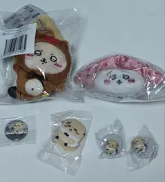 ちいかわ ハチワレ カニちゃん モモンガ 寿司くじ4種セット - メルカリ