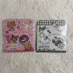 【正規品】おはじきシールフレーク サンリオキャラクターズ 日焼け モノトーン