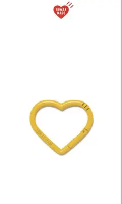 ヒューマンメイド 完売 HEART CARABINER キーリング キーホルダー