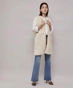 ロペ　ウールライクファージレ　オフホワイト