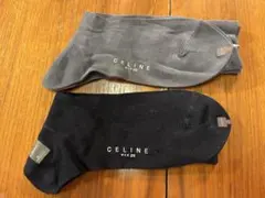 CELINE ソックス 2足セット 綿100% サイズ25のサムネイル