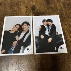 SixTONES 公式写真 ほくじゅり ２枚 Jロゴ