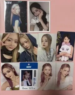 ME:I 佐々木心菜 トレカ セット