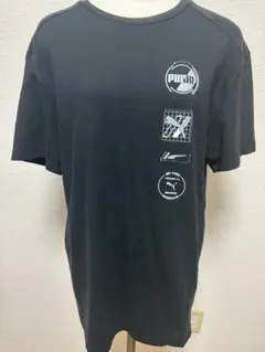 海外購入　PUMA ブラック Tシャツ