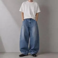 Carhartt　カーハート　革タグ　デニムパンツ　ジーンズ　極太　W42のサムネイル