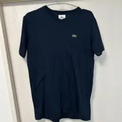 LACOSTE ネイビーVネックTシャツのサムネイル