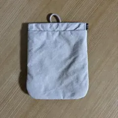 無印良品　片手で開くフラットポーチ　ピンク　Sのサムネイル