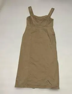 KBF 　アーバンリサーチ　ビスチェワンピース　ベージュ　サロペットスカート