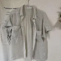 LOWRYS FARM ドット柄シャツのサムネイル