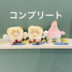 コンプリート スポンジ・ボブ ましゅまるむマスコット スポンジボブ パトリック