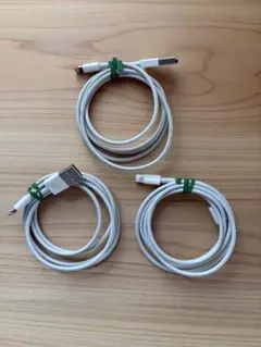 Apple純正　ホワイトtypeC-Lightningケーブル
