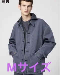 UNIQLO ユニクロ オーバーサイズカラーデニムジャケット　Mサイズ
