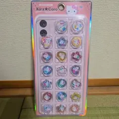 サンリオ　キティ　キラコロ　おはじきシール