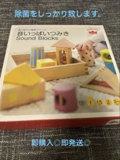 音いっぱいつみき Sound Blocks エドインター 木製 即購入◎