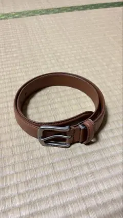 EDWIN ベルト ブラウン 茶色 レザー 革